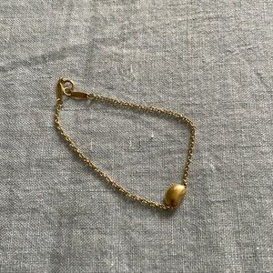 Authentic Tiffany’s Bean Design Bracelet 18k yellow gold - never worn